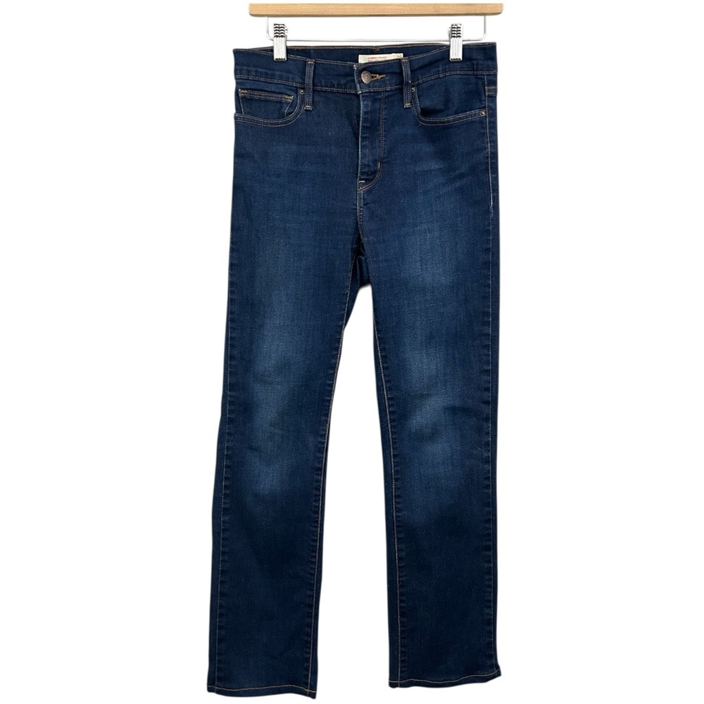 Levi’s Slimming Straight Blue Jeans Size 29